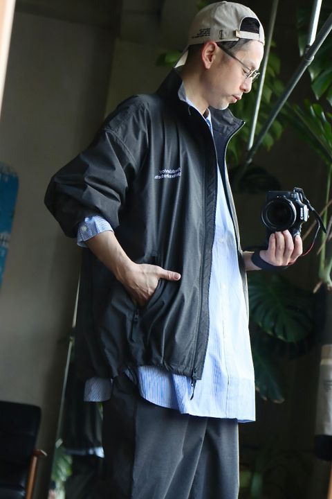 FreshService CORPORATE STRIPE REGULAR COLLAR SHIRTスタイル