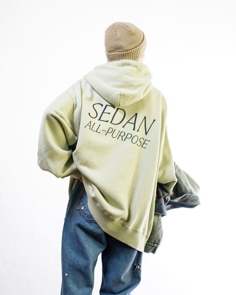セダンオールパーパス FW24 OG Logo Elastic Cord Hoodie(SD24F-CT04) Light Mint