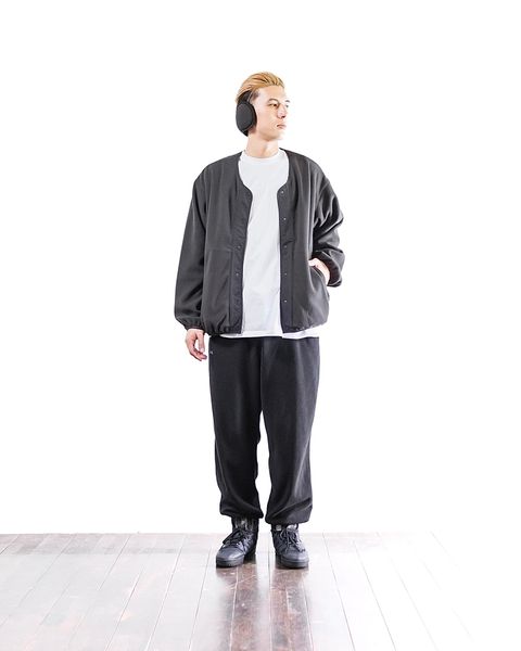 FreshService SYNTHETIC FLEECE CARDIGAN(BLACK)スタイル 10月5日(土)新作発売！