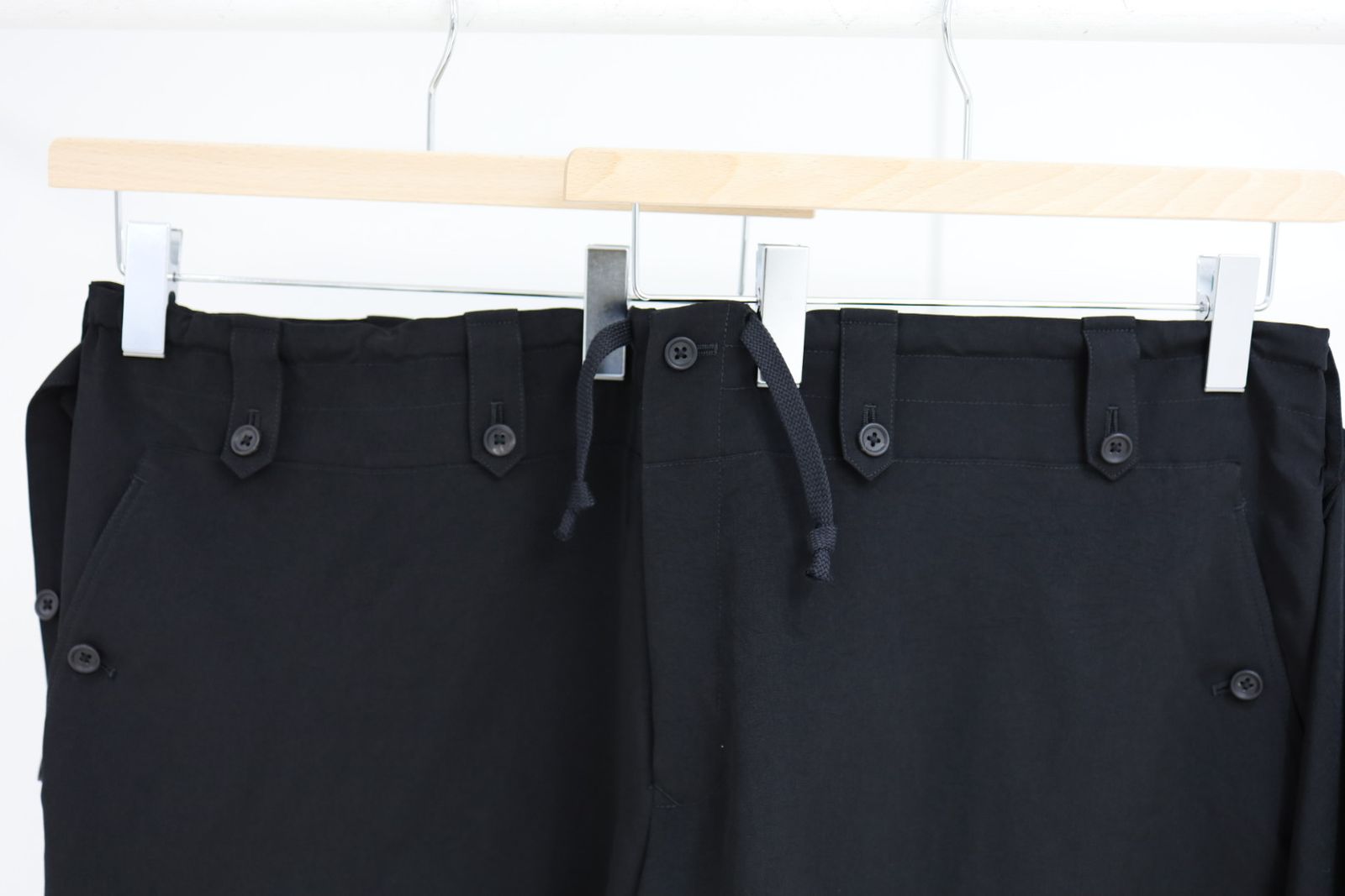 ヨウジヤマモト ドレープ布付きハーフパンツ(HK-P34-500)☆新作発売！