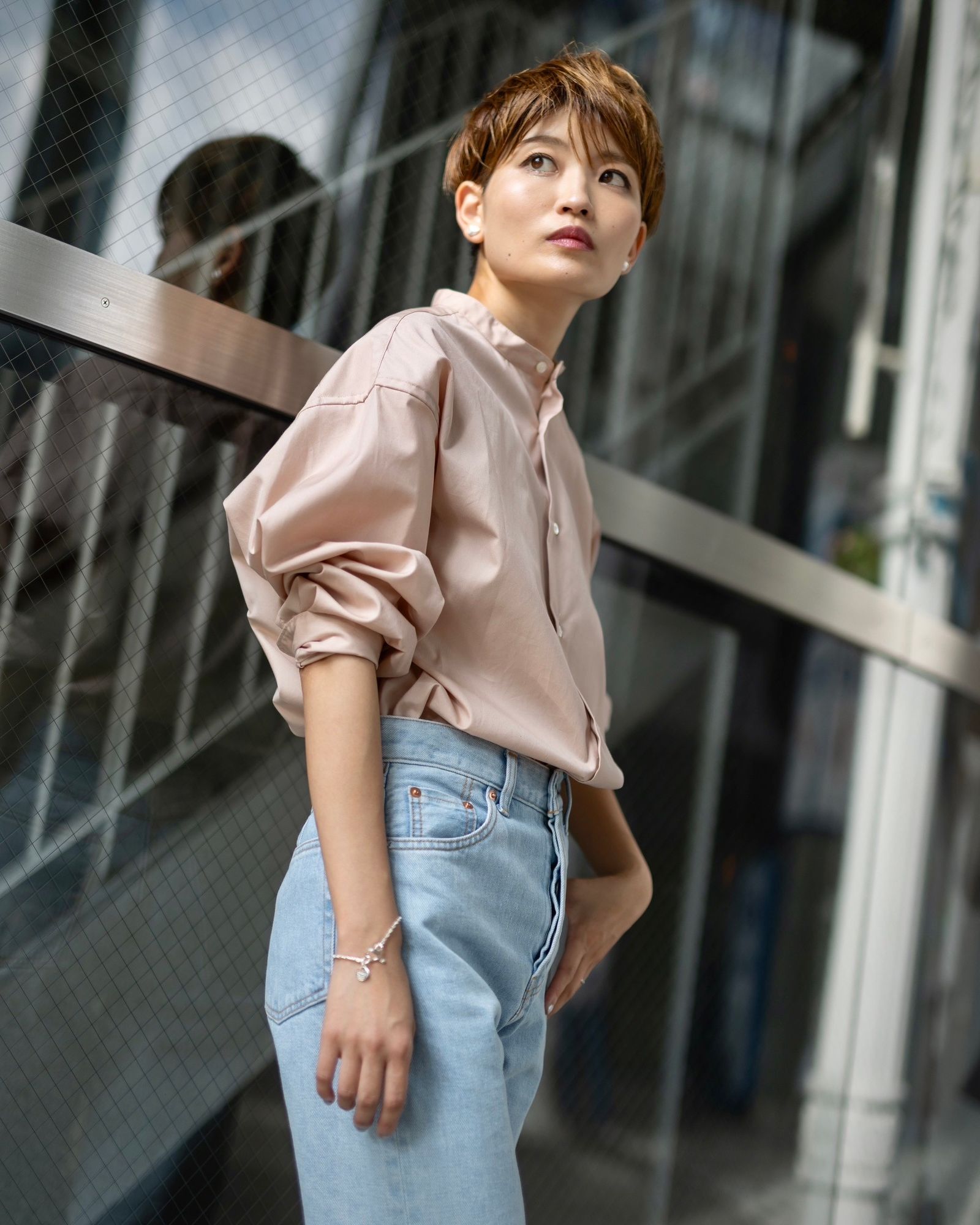 J.B.ATTIRE 24AW  Paris pink shirts style.2024.8.16