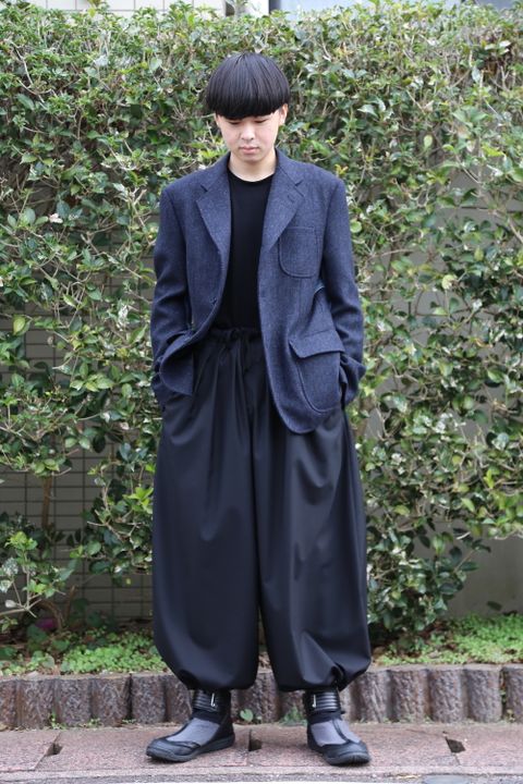 JUNYA WATANABE COMME des GARCONS MAN カシミヤツイード×綿デニム×綿ウィップコード style 2020.12.16.