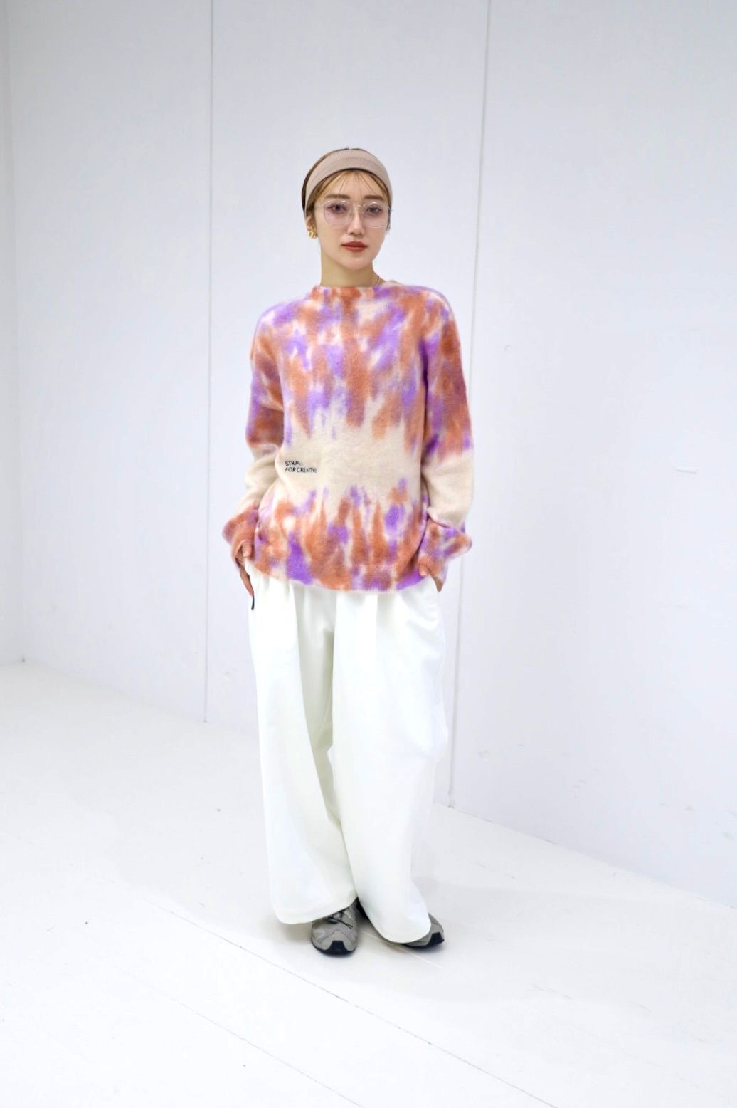 S.F.C 25FW エスエフシー WIDE TWO TUCK BAGGY PANTS (SFCFW25P07)White