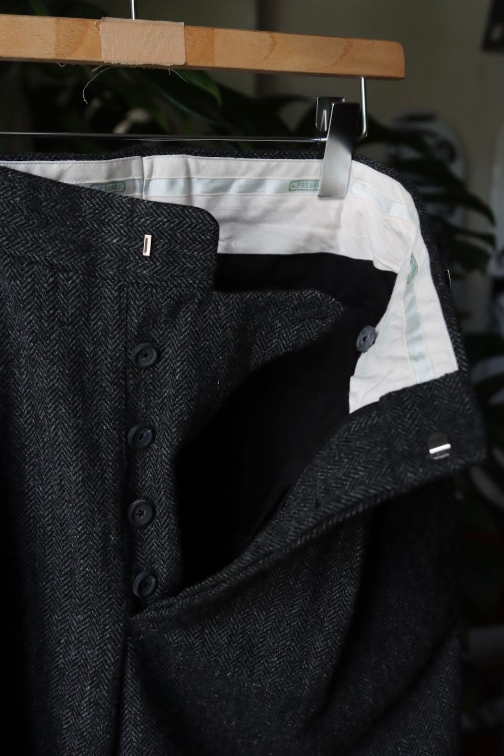 A.PRESSE - アプレッセ Tweed Two Tack Trousers(22AAP-04-11H A.PRESSE - アプレッセ Tweed Two Tack Trousers(22AAP-04-11H
