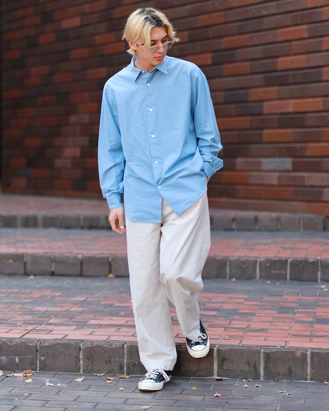A.PRESSE 新作High Density Weather Cloth Trousersスタイル