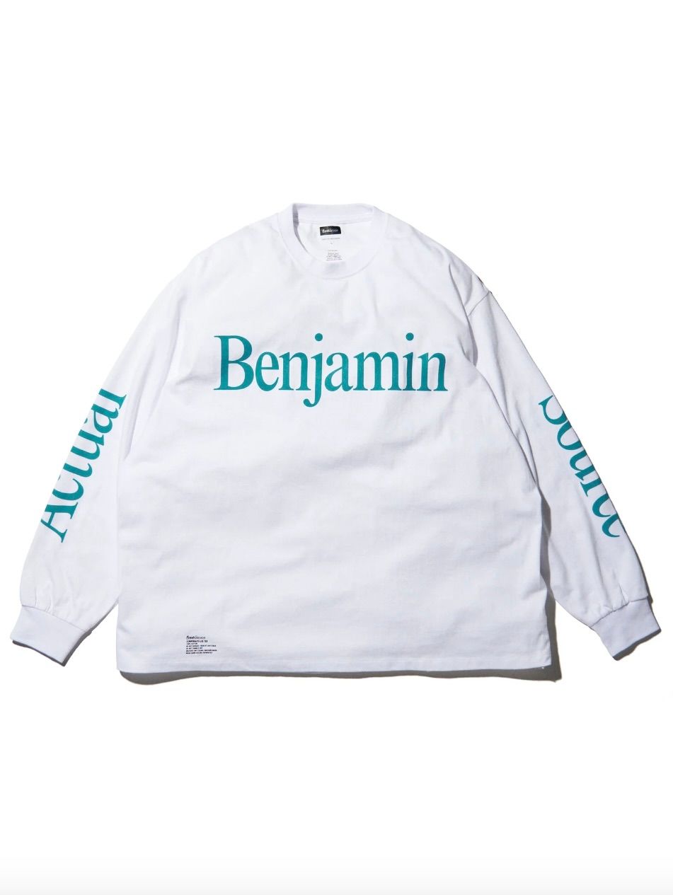 fresh service CORPORATE PRINTED L/S TEE-