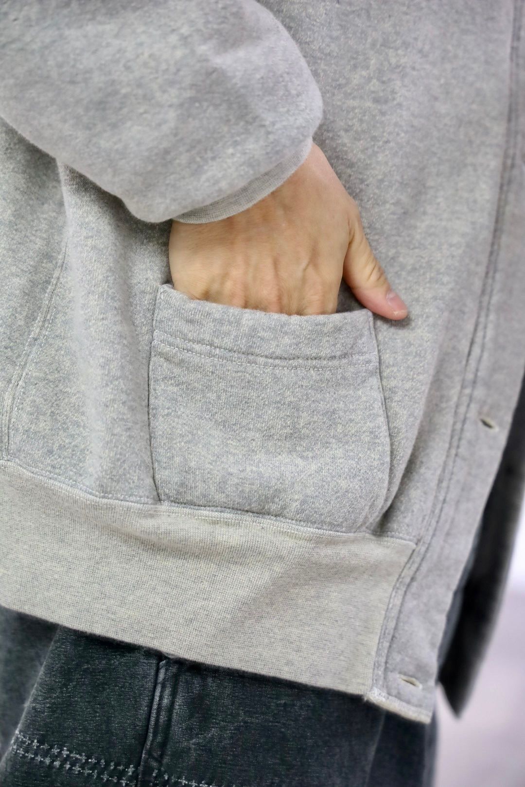 アプレッセ 2026 STYLE1 Vintage Sweat Cardigan(26SAP-05-14)GRAY☆12月13日(土)発売！