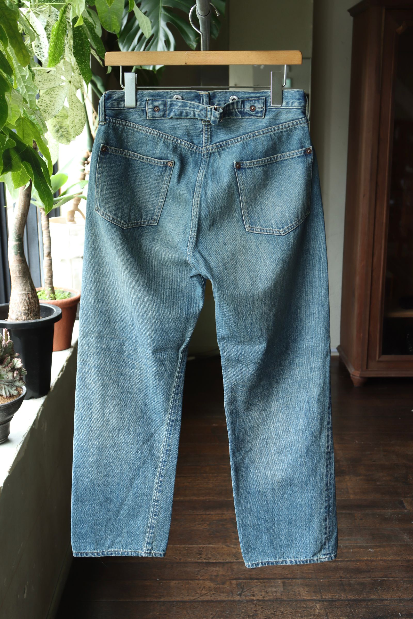 アプレッセ 2025 STYLE2 No.2 Washed Denim Pants(AP-4008)INDIGO