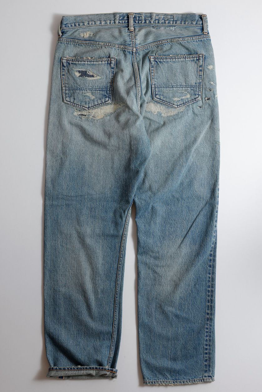ファンダメンタル デニムパンツ CLASSIC STRAIGHT DENIM CS123 (FA25/MG123)INDIGO