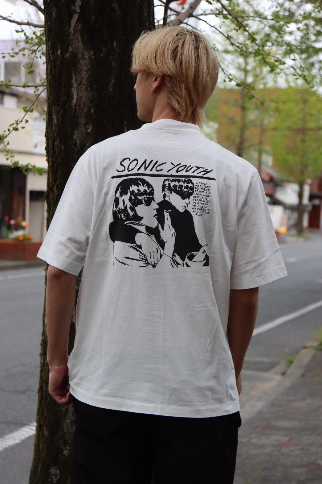 blurhms - ブラームスルーツストック24SS blurhms Goo Print Tee