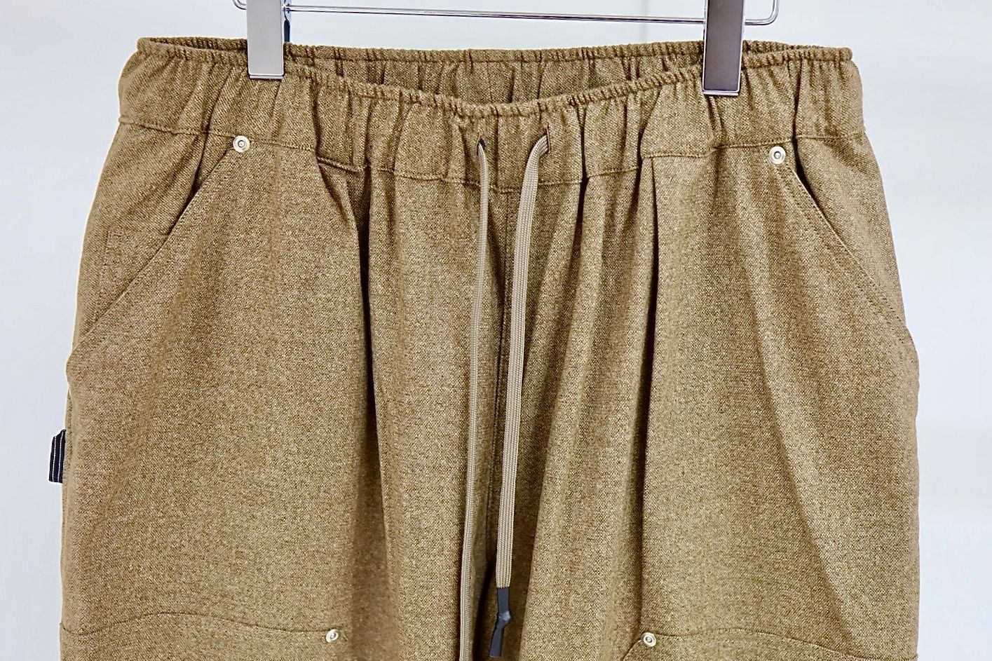 S.F.C 25FW エスエフシー CASHMERE WOOL DOUBLE KNEE PANTS(SFCFW25P08)Beige M