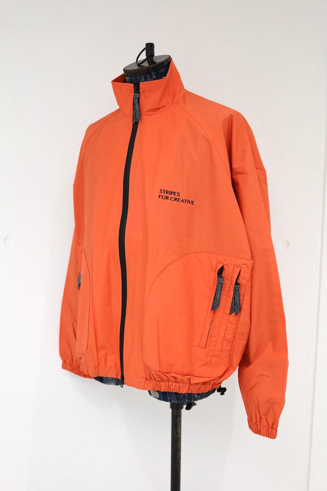 S.F.C 26SS エスエフシー ZIP NYLON SPORTY JACKET(SFCSS26J04)Orange☆2月28日(土)発売！