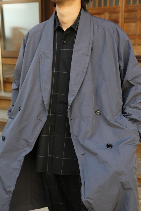 Graphpaper Garment Dyed Shop Coat"GLAY"Style.2020.10.18.