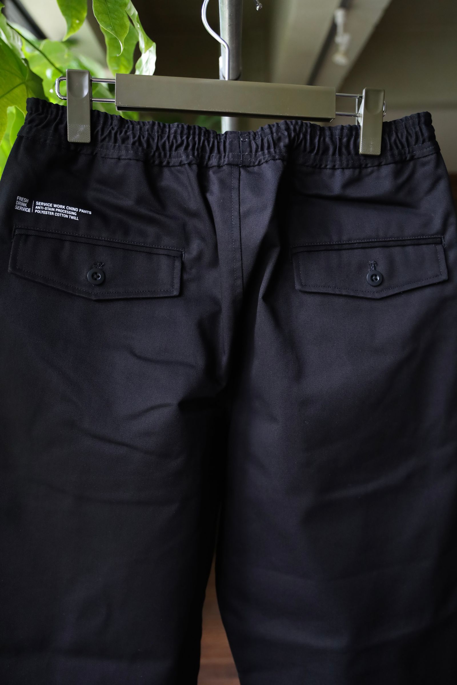 フレッシュサービス FDS SERVICE WORK CHINO PANTS (FDS252-40115)BLACK