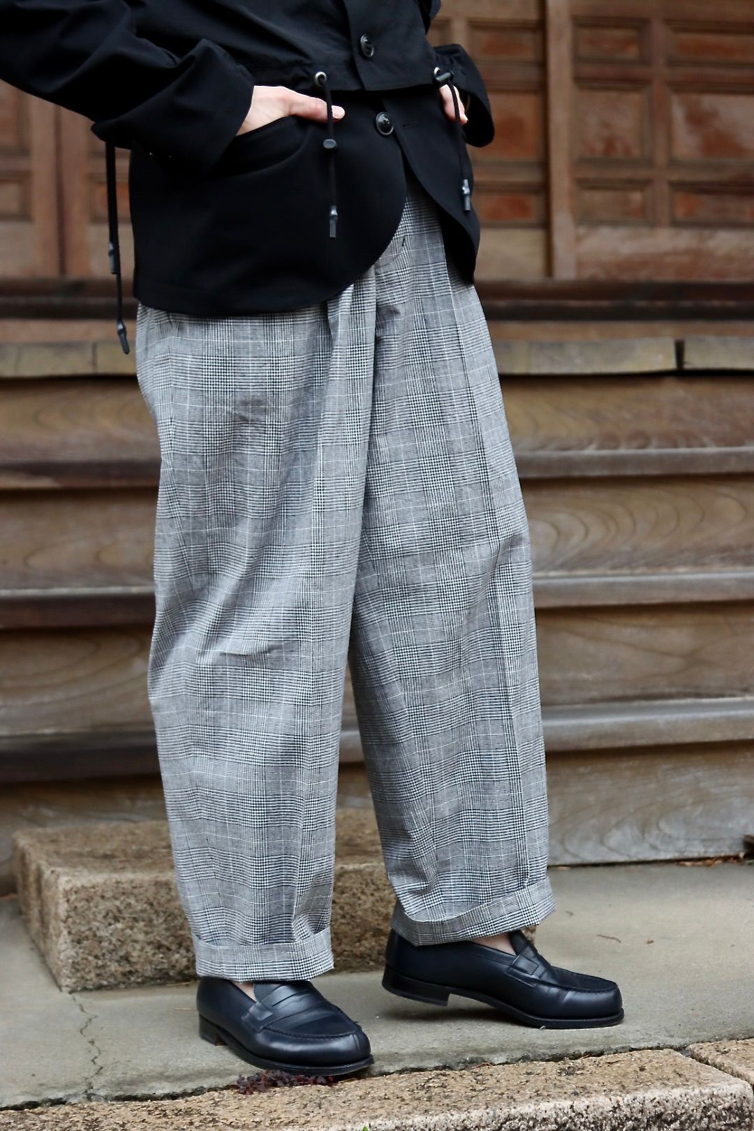 ADULT ORIENTED ROBES(アダルト オリエンテッド ローブス) 22SS SILHOUETTE(22AOR-3-PT-006)Glen