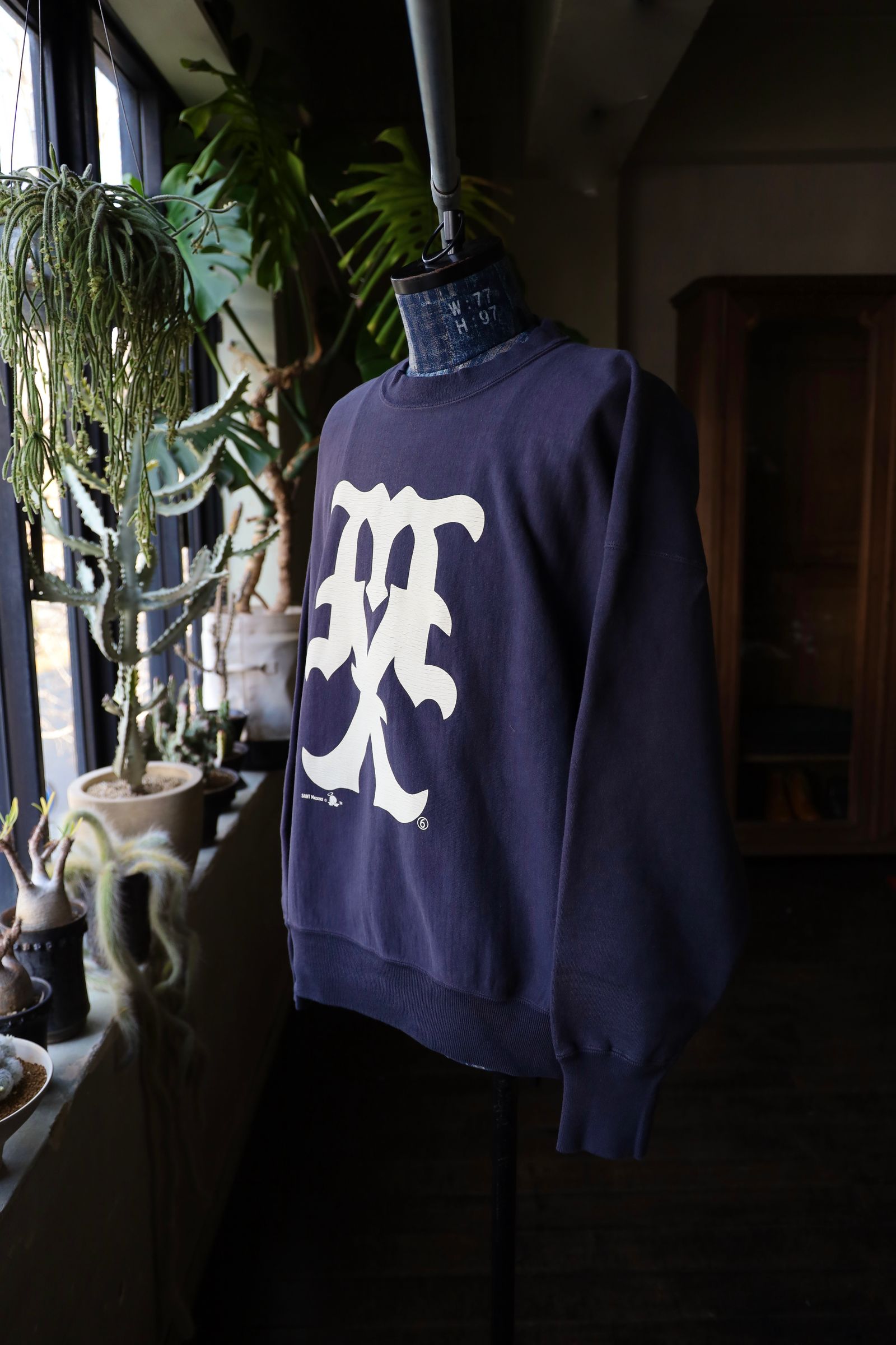 セントマイケル24AW MX CREW SWT(SM-YS1-0000-033)NAVY