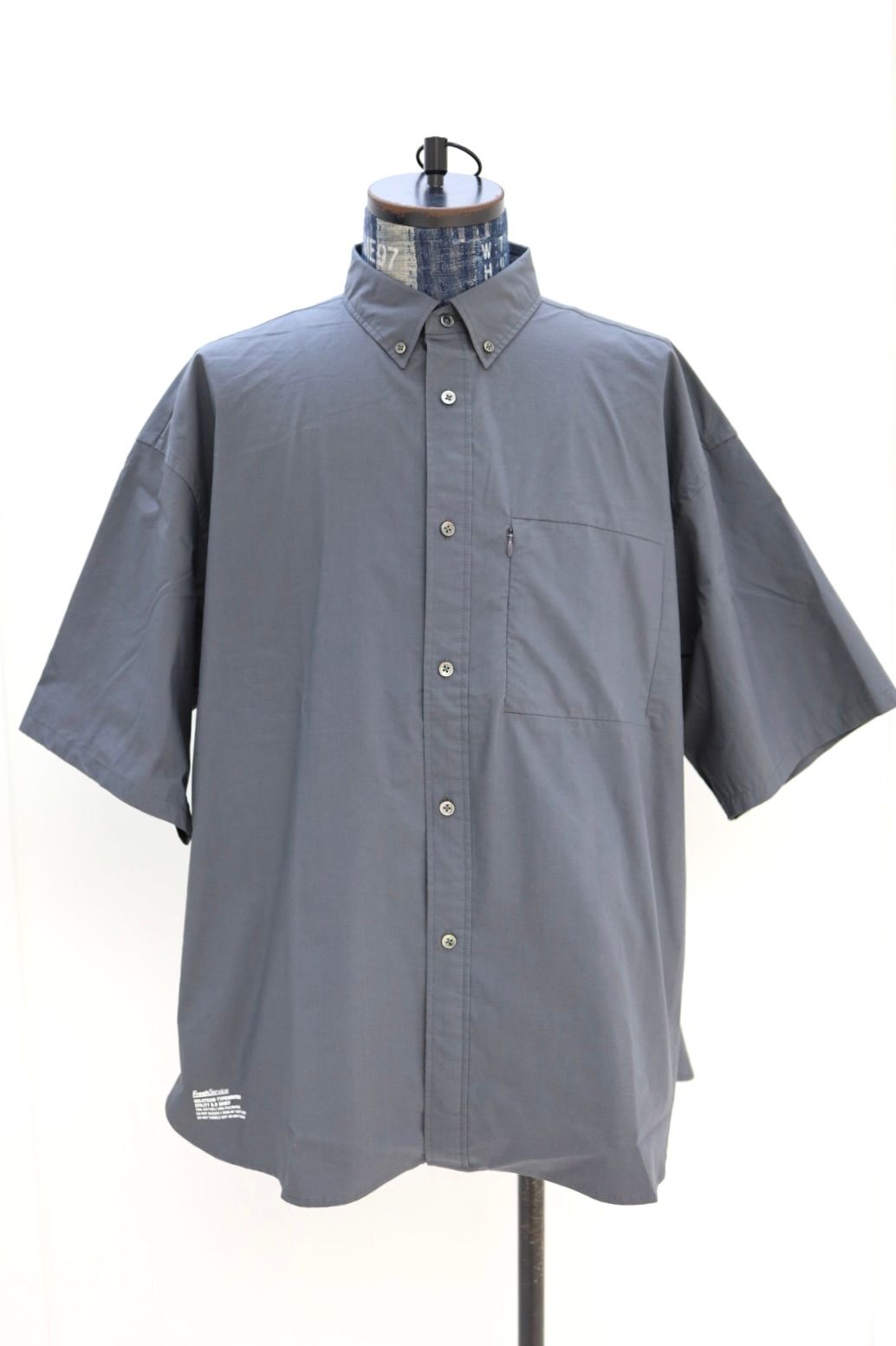 フレッシュサービス SOLOTEX® TYPEWRITER UTILITY S/S B.D SHIRT(FSC261-50203)GRAY☆3月20日(金)発売！