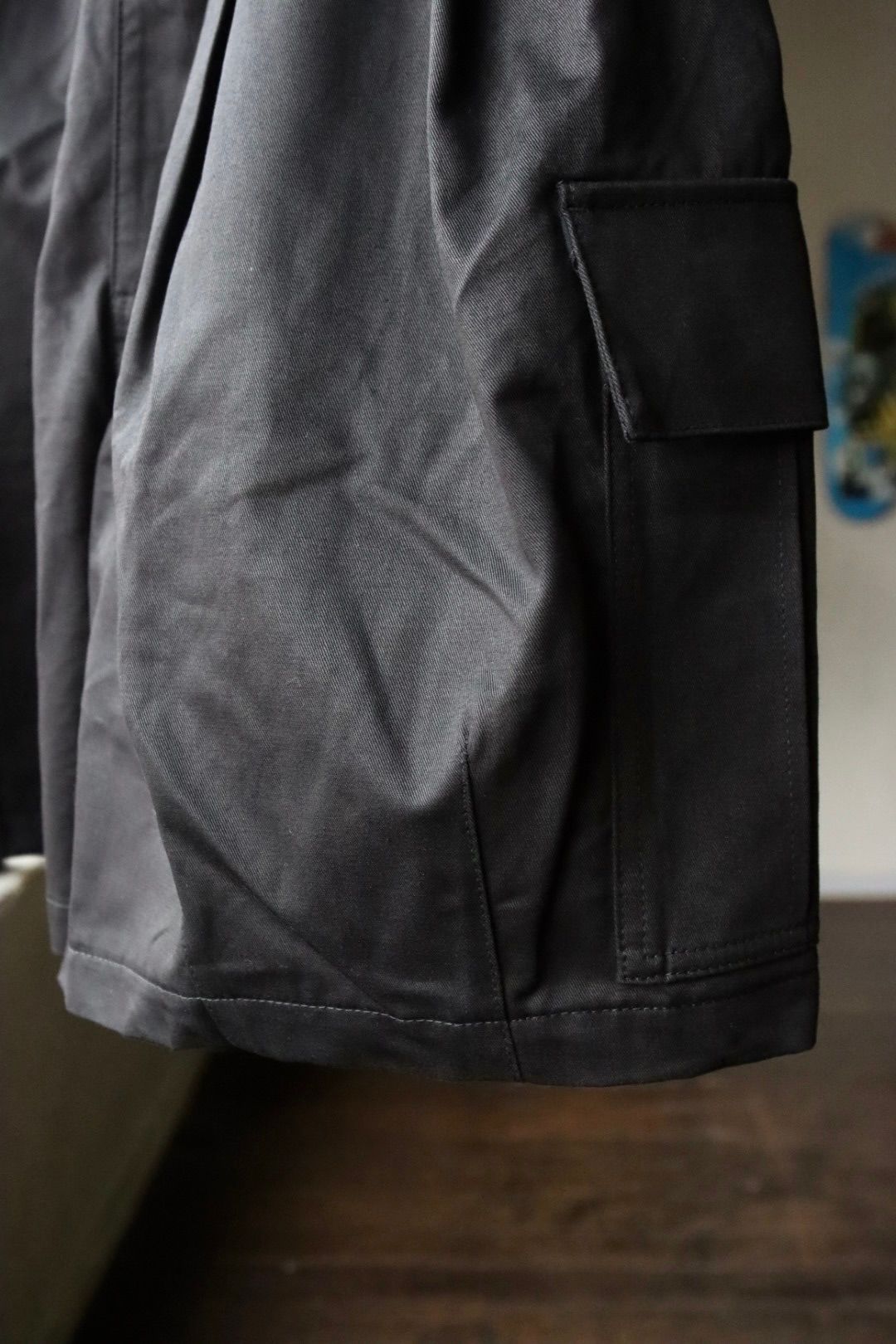 イズネス23SSショーツ BALLOON EZ CARGO SHORTS(1005SSPT04)BLACK☆3月10日発売！