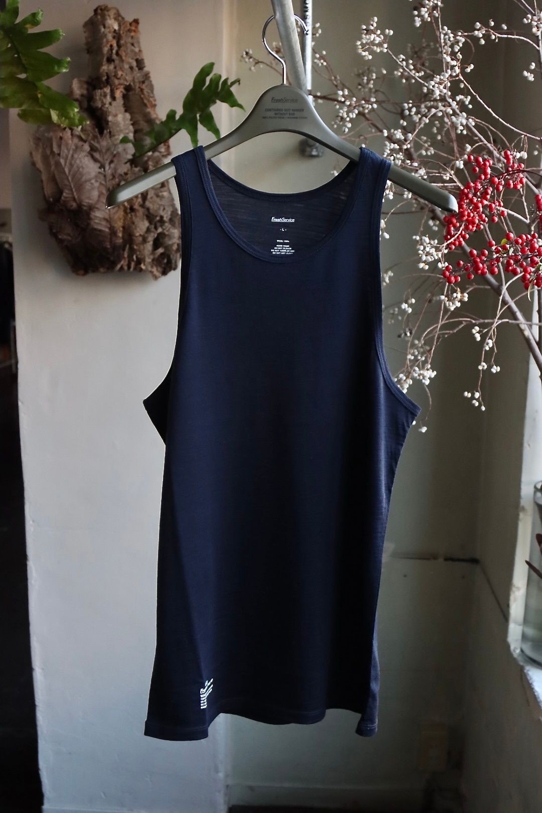 FreshService - フレッシュサービス24SS WASHABLE WOOL TANK TOP