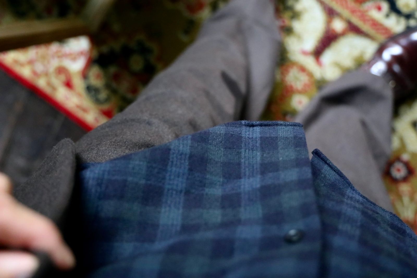 A.PRESSE 2026 STYLE2 Wool Flannel Jacketスタイル