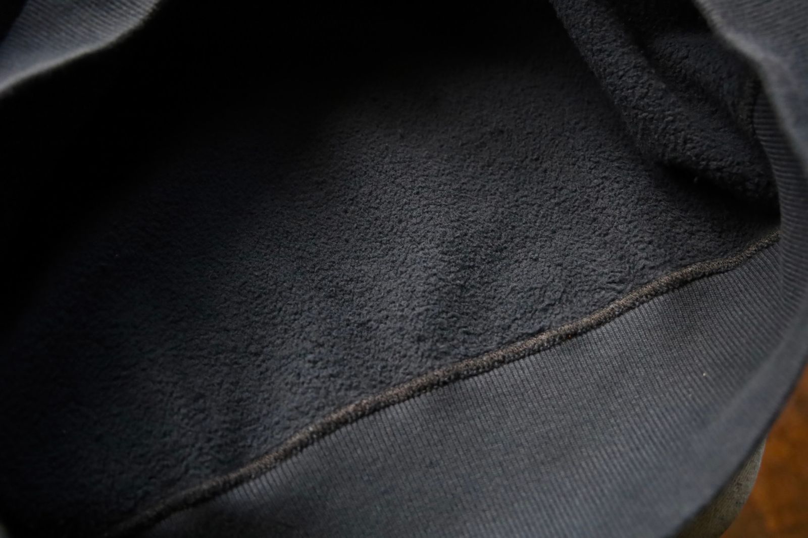 アプレッセ 2025 STYLE2 Vintage Half Zip Rib Collar Sweatshirt(25AAP-05-07)BLACK