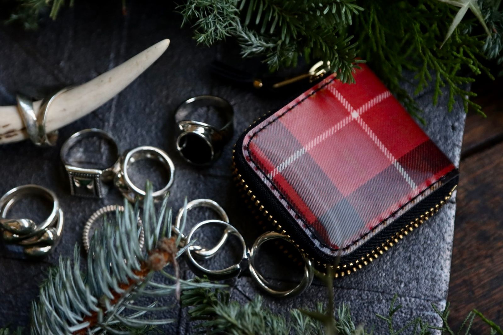 Wallet COMME des GARCONS - ウォレットコムデギャルソンLENT TARTAN