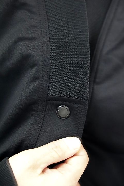 COMME des GARCONS HOMME 26SS 綿ナイロン裏毛ジャージカーディガンスタイル