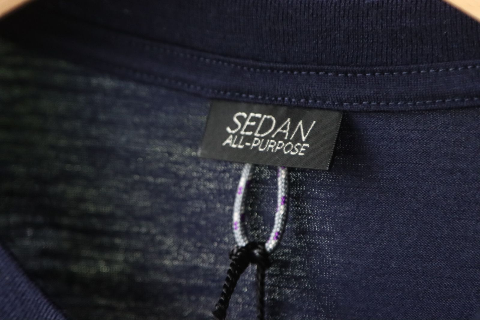 セダンオールパーパス23FW OG LOGO WOOL JERSEY L/S TEE(SD23F-CT02)NAVY