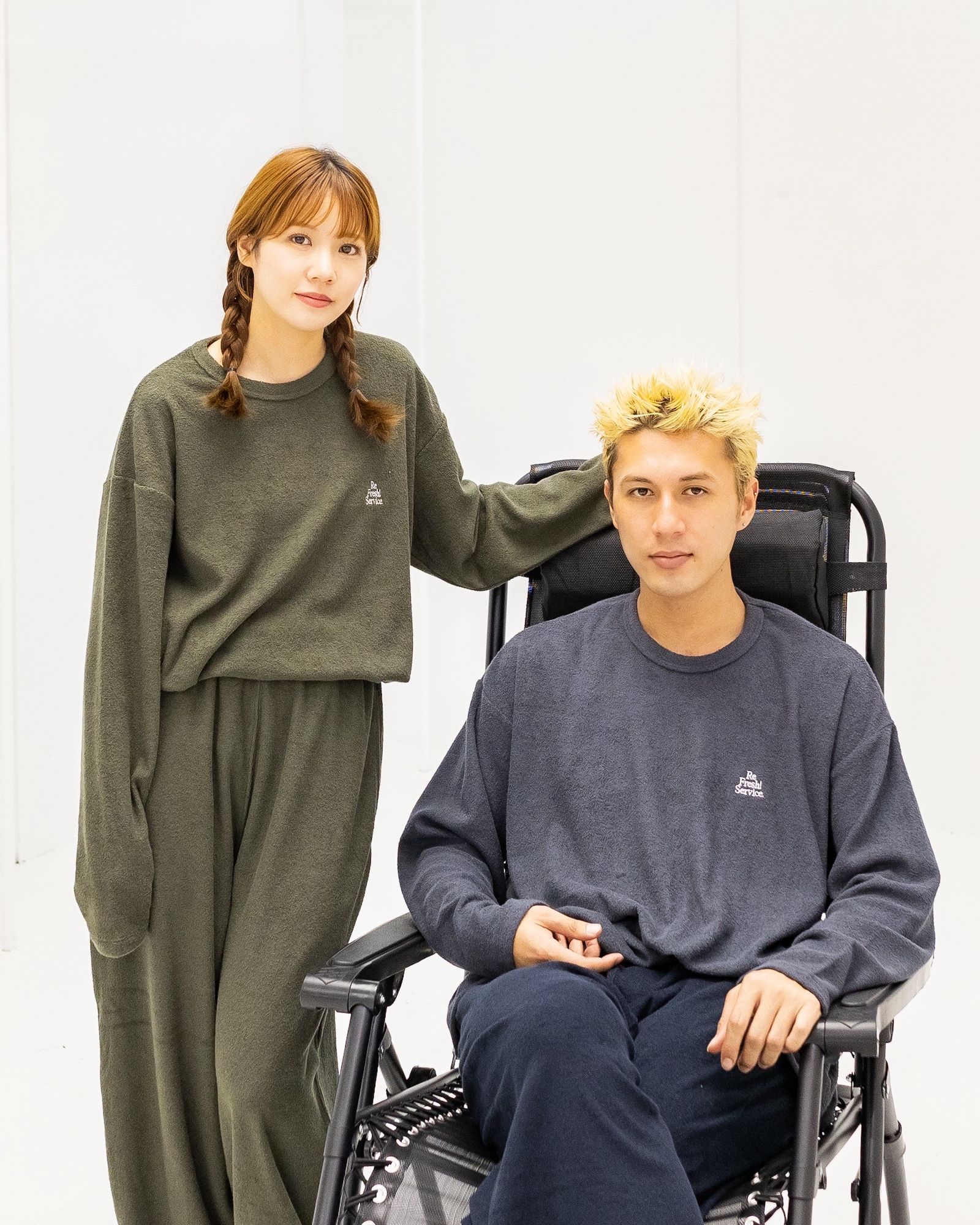 ReFresh!Service. 新作UTILITY PILE L/S SET-UP style.2025.9.26