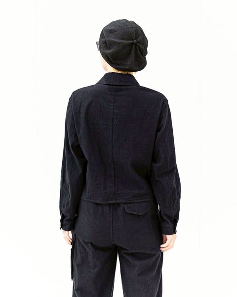 blurhms Silk/Cotton Nep Short Jacket STYLE 2026.02.26