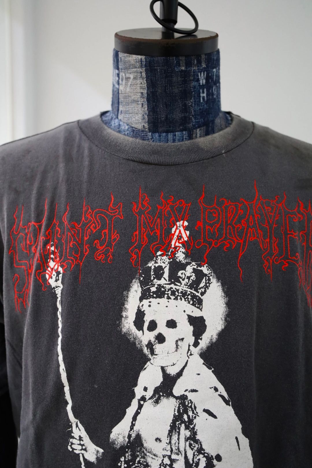 セントマイケル Tシャツ SAINT IS A KISS LS TEE(SM-HR1-0000-028)BLACK★9月13日(土)発売！