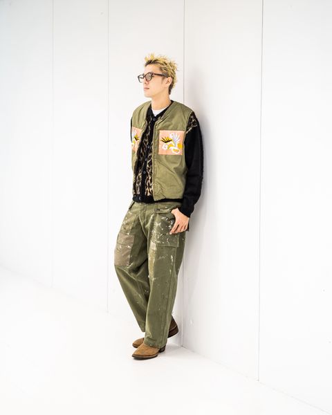 BOWWOW REMADE USN DECK VEST SUKAJAN EMB AGED 10月11日(土)新作発売！