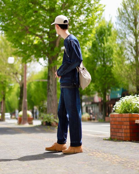 YOKE ヨーク23SS LASER PROCESSED DENIM セットアップスタイル