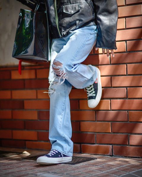 J.B.ATTIRE 24AW 新作Paris mortercycle jacket& Paris ripped denim style.2024.7.25