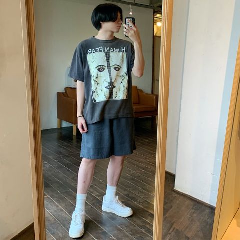 ©SAINT M×××××× HUMAN FEAR SS TEE style.2022.6.16.