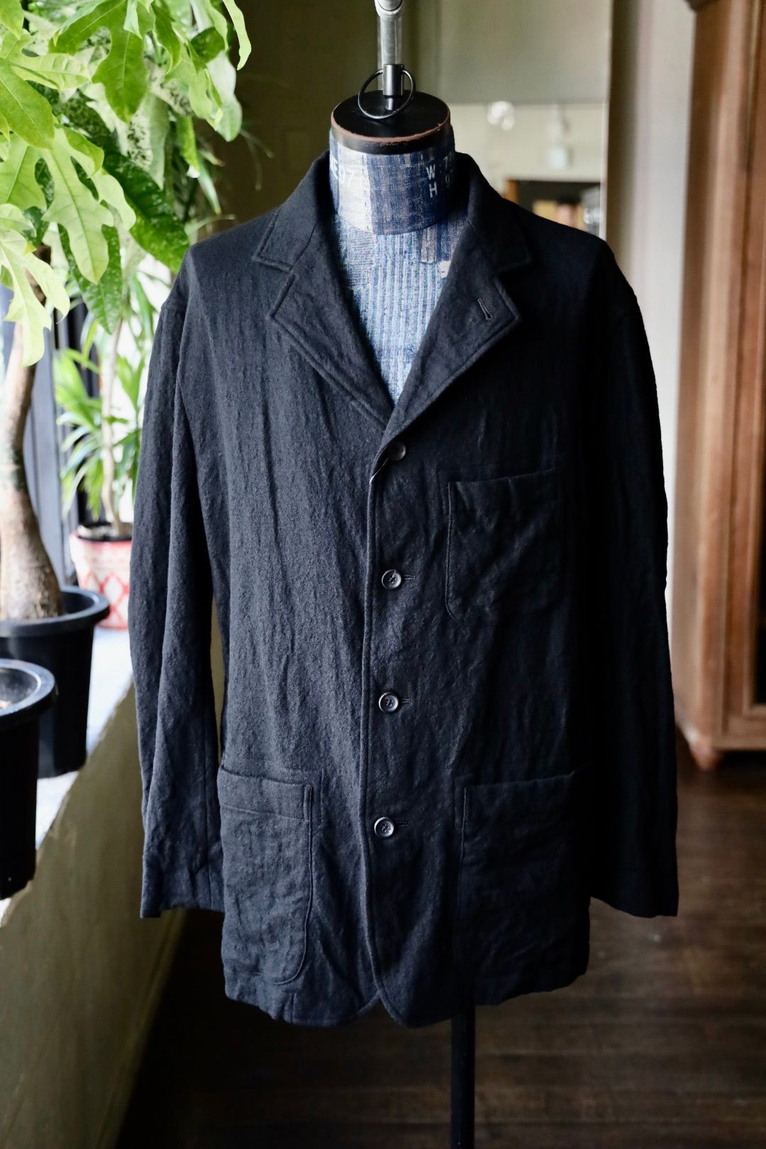 JOHN PEARSE 3ピースセットアップ 光沢ブラック 96Y7 Lサイズ JOHN PEARSE】ストレートチップドレスシューズ/ブラック