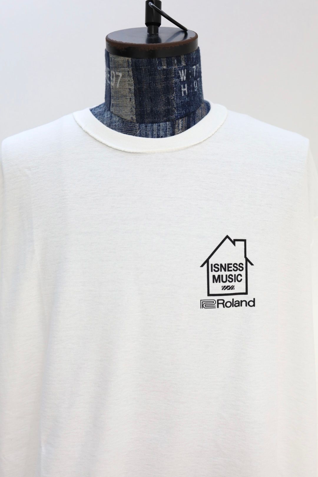 イズネスミュージック 26SS TR-808 LONG SLEEVE T-SHIRTS(ISNESS MUSIC×ROLAND)(IMP7_07_TR-808L/ST01)WHITE☆新作発売！