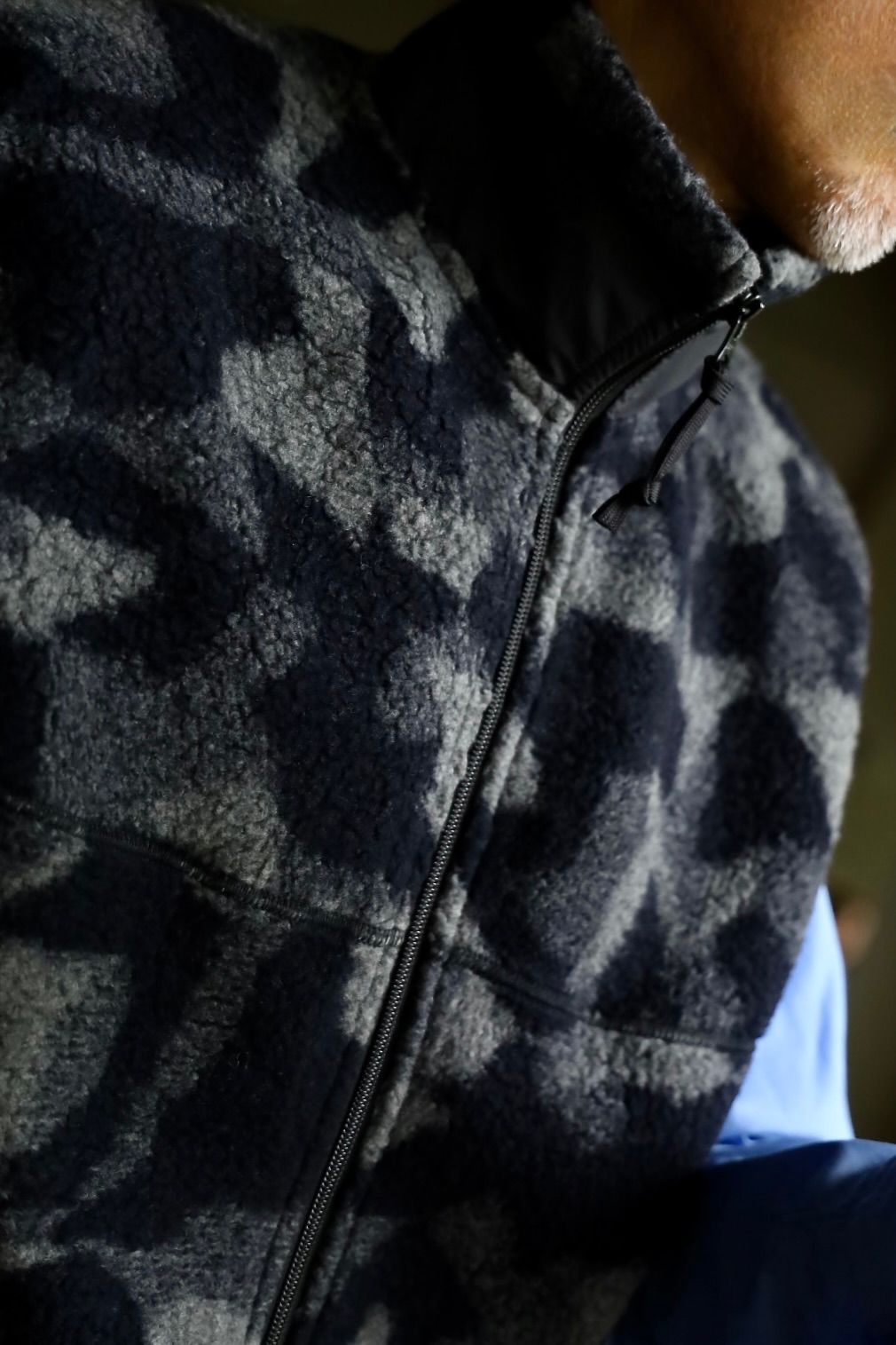 COMME des GARCONS HOMME 26FW ウールボアフリースベストスタイル