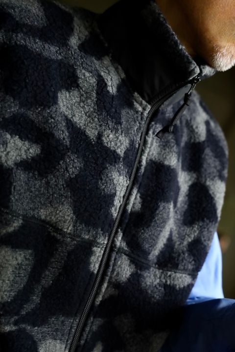 COMME des GARCONS HOMME 26FW ウールボアフリースベストスタイル