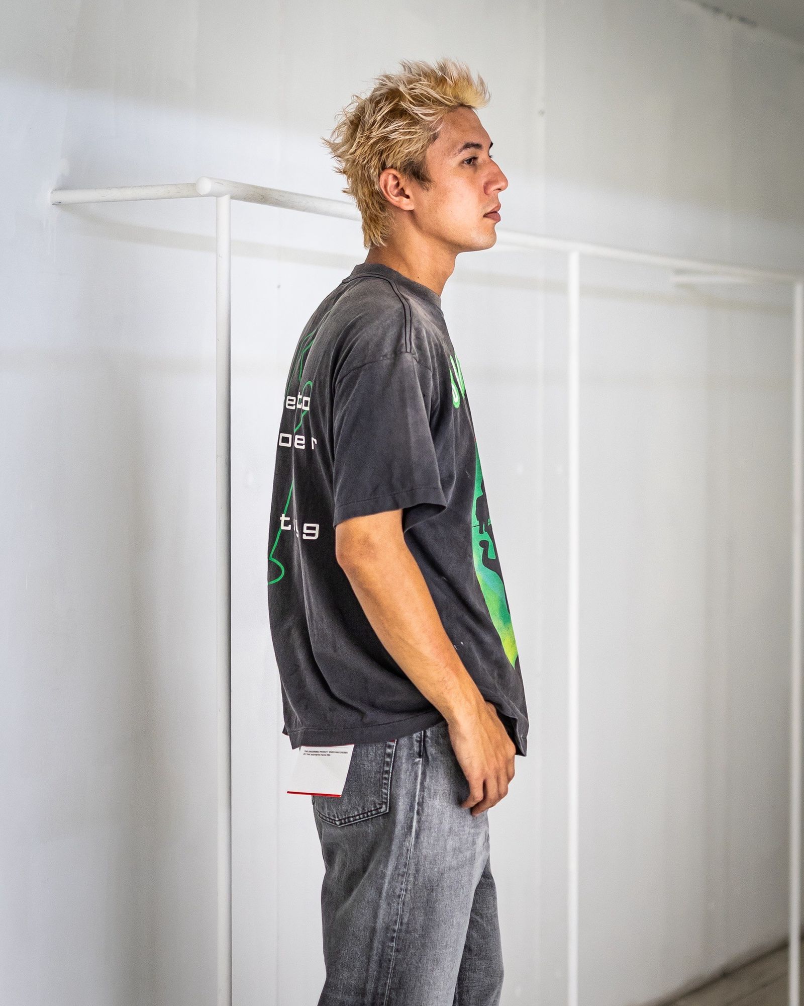 セントマイケル Tシャツ SAINT X SS TEE(SM-HR1-0000-015)BLACK