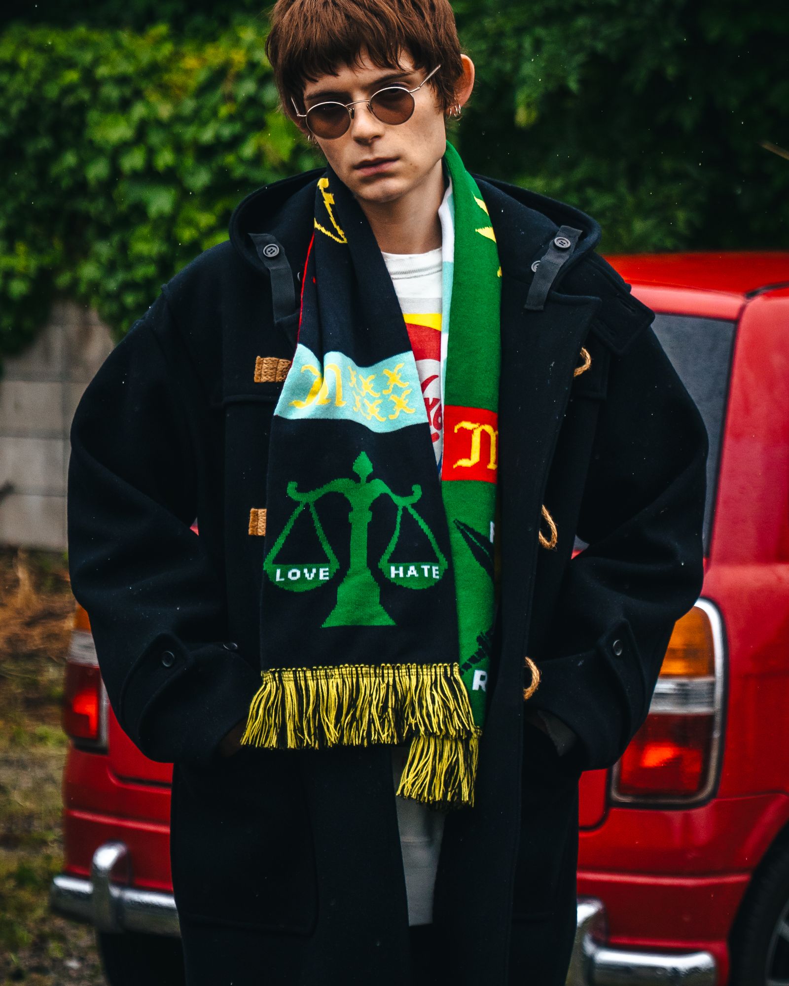 セントマイケル  BABY MICHAEL SCARF(SM-HR1-0000-097)BLACK★10月11日(土)発売！