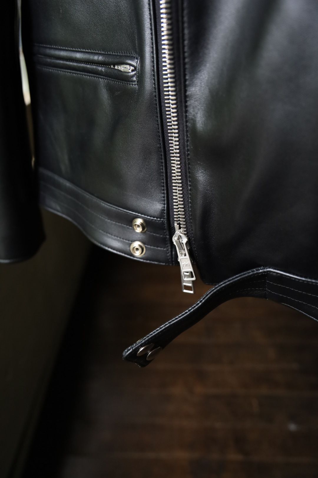 アプレッセ Double Riders Jacket(24AAP-01-04H)BLACK☆9月21日(土)発売！