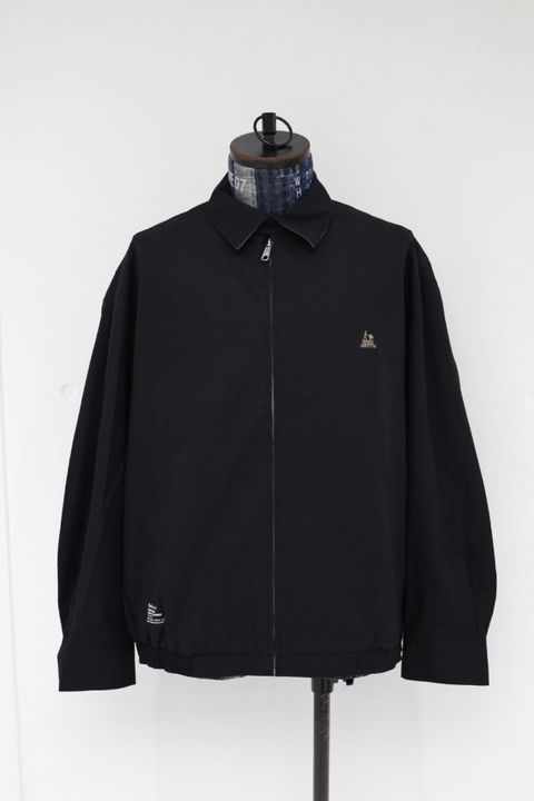 フレッシュサービス MADRAS LINED SWING TOP BLOUSON (FSC261-30294)BLACK★2月14日(土)発売