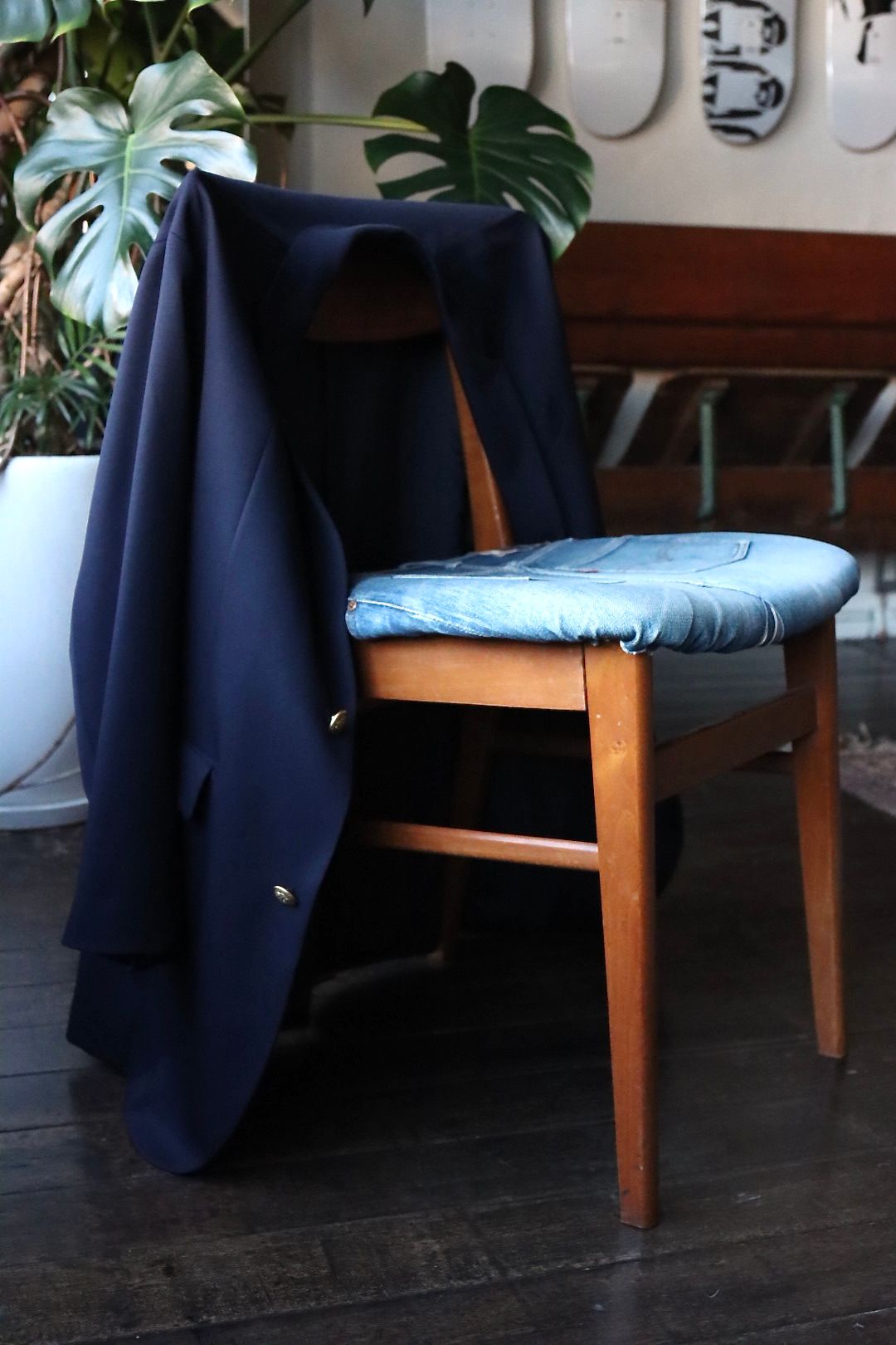 ADULT ORIENTED ROBES(アダルト オリエンテッド ローブス)ブレザージャケット(21AOR-2-JK-006)NAVY