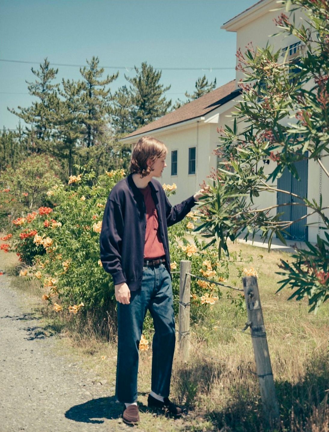 A.PRESSE - アプレッセ23SSカーディガン Cotton Knit Polo