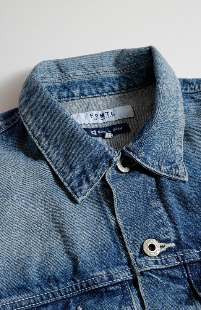 ファンダメンタル デニムジャケット THIRD THIRD JACKET 3YR WASH(FA25JK33U-IND)INDIGO