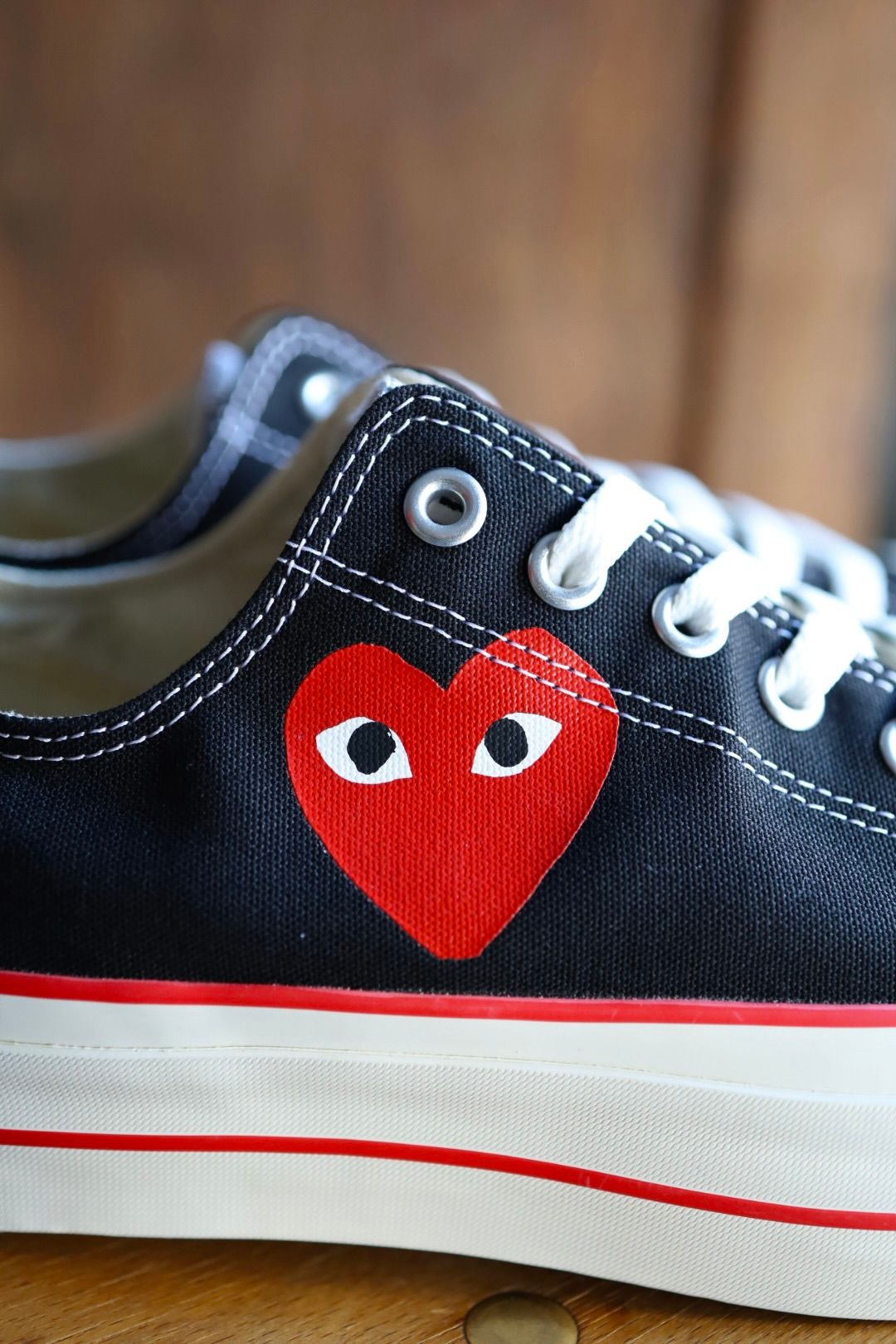 プレイコムデギャルソン PLAY CONVERSE CHUCK TAYLOR(AZ-K125-001-1)BLACK