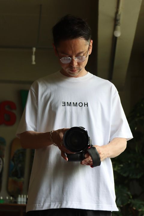 COMME des GARCONS HOMME ミリタリーカーゴショーツ"BLACK"style.2022.5.7.
