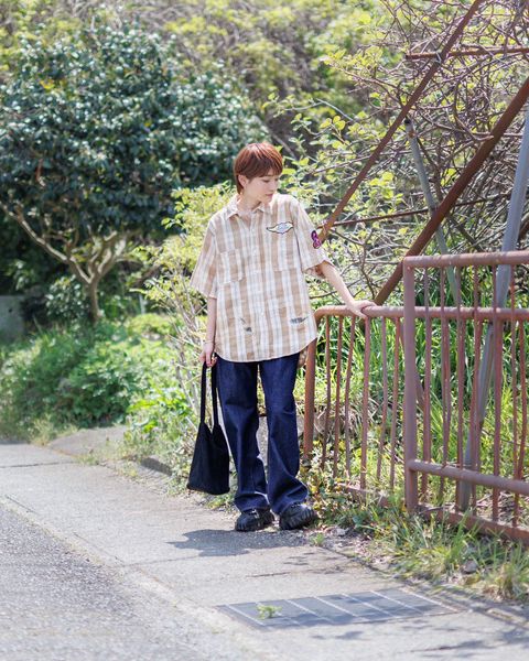 BOW WOW 新作ELIMINATORS S/S FLANNEL SHIRT style.2025.4.25