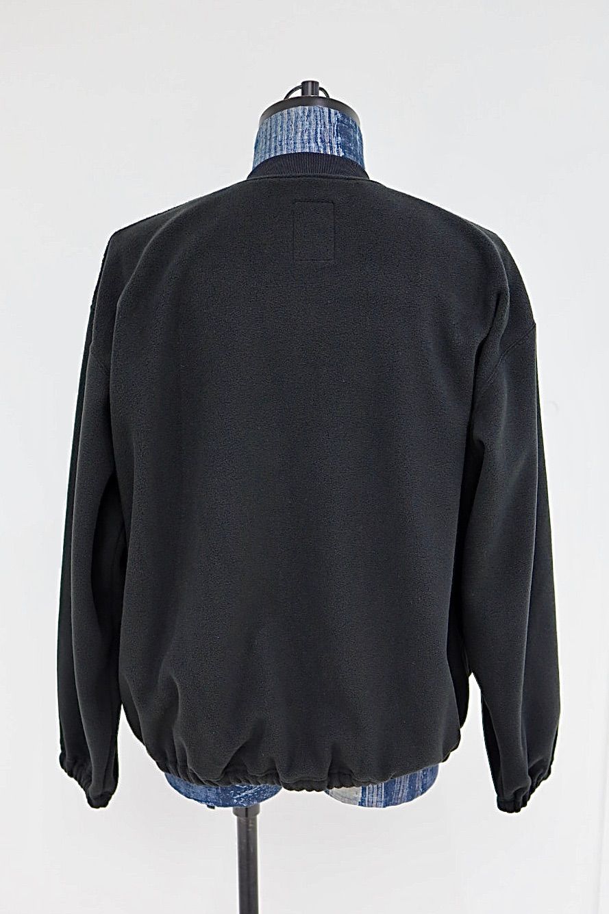 S.F.C 25FW SPOT エスエフシー FLEECE BASEBALL HALF ZIP JACKET(SFCFW25J01SP)Black☆12月20日(土)発売！